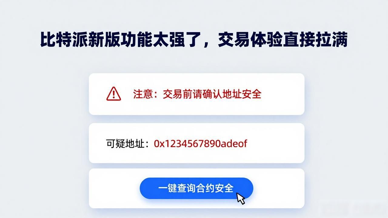 比特派新版功能太强了,交易体验直接拉满