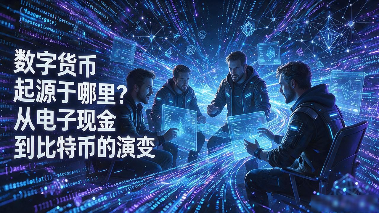 数字货币起源于哪里？从电子现金到比特币的演变