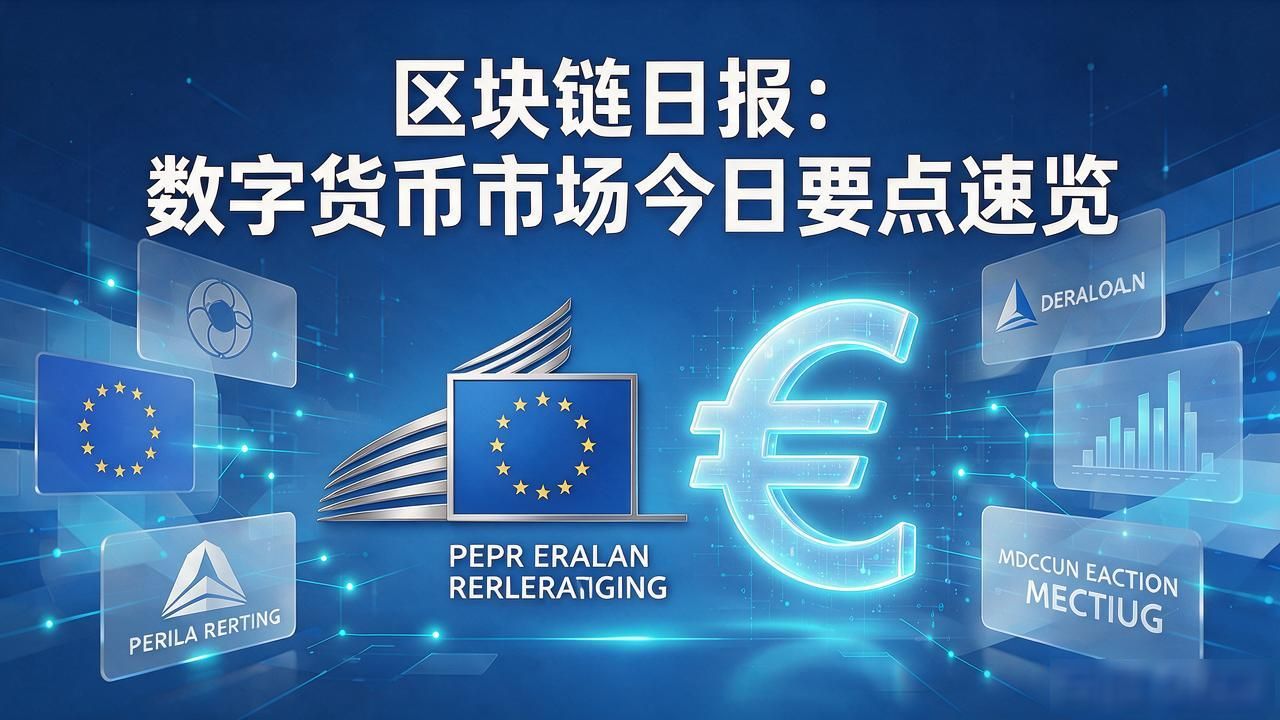 区块链日报：数字货币市场今日要点速览