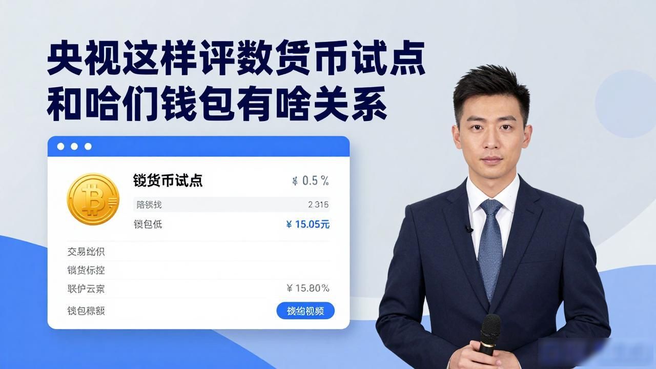 央视这样评数字货币试点 和咱们钱包有啥关系