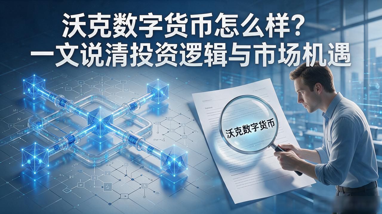 沃克数字货币怎么样？一文说清投资逻辑与市场机遇