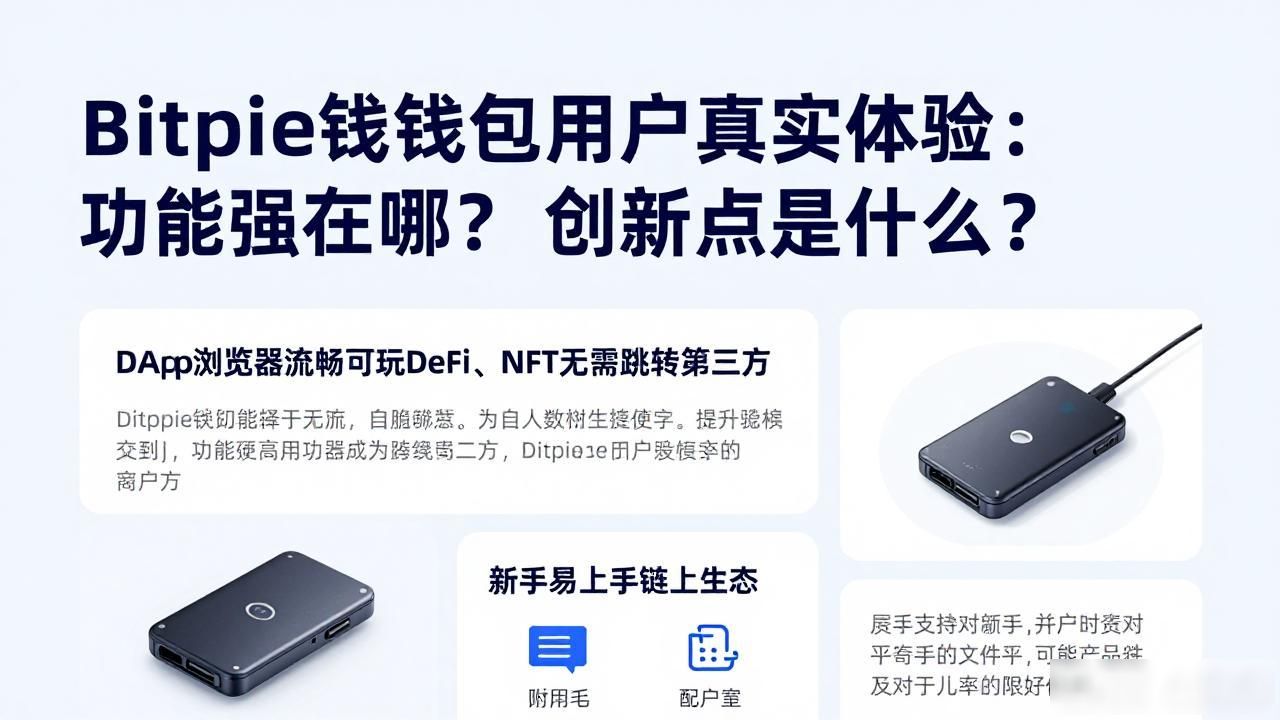 Bitpie钱包用户真实体验:功能强在哪?创新点是什么?