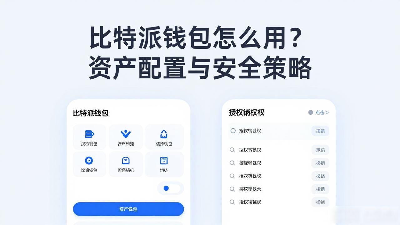 比特派钱包怎么用?资产配置与安全策略