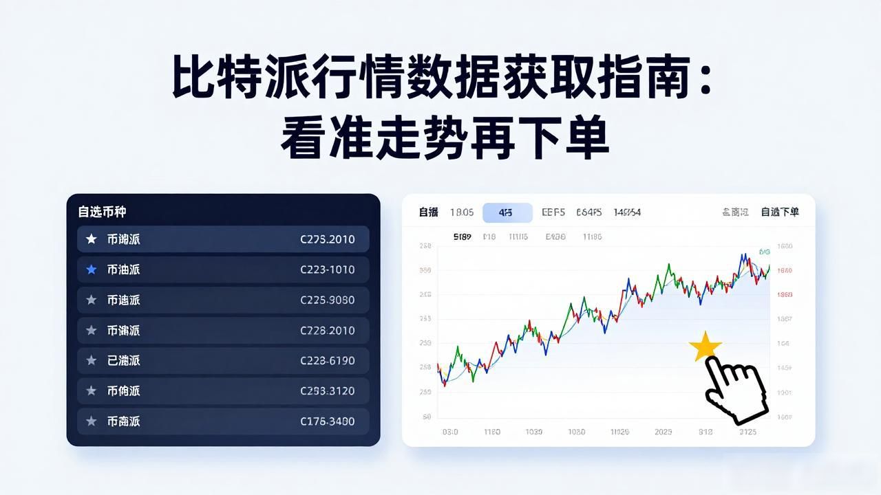 比特派行情数据获取指南:看准走势再下单