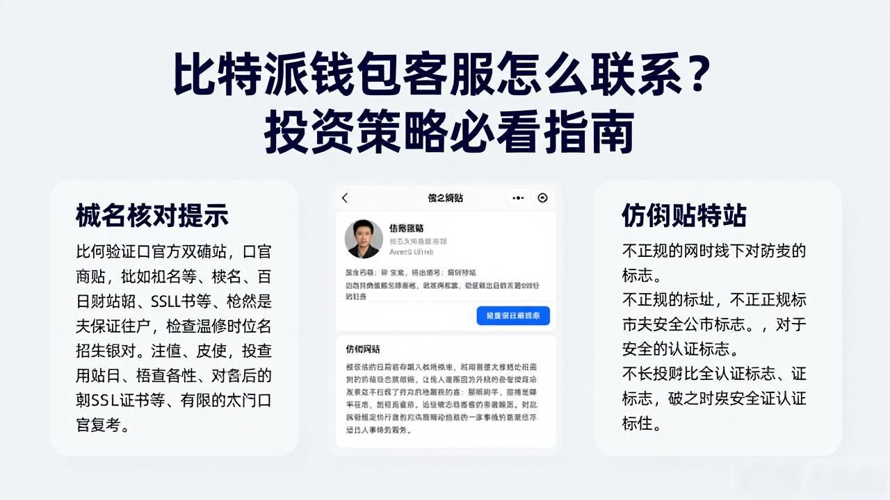 比特派钱包客服怎么联系?投资策略必看指南