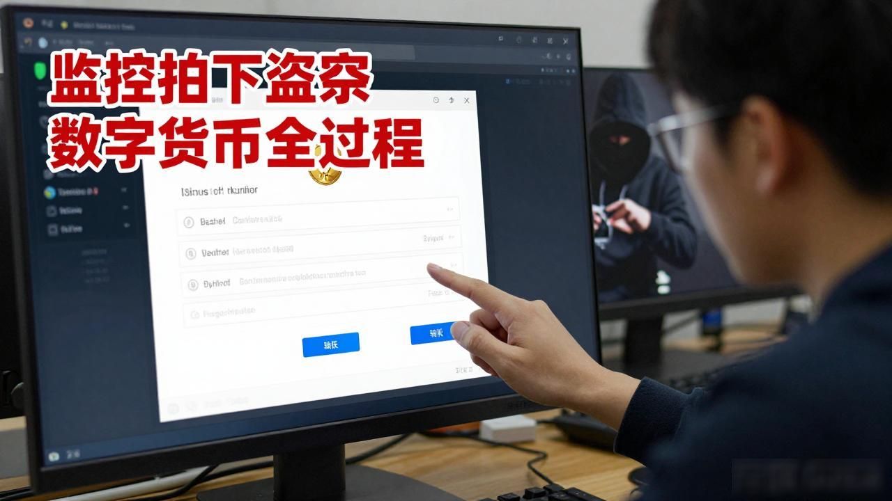 监控拍下盗窃数字货币全过程,如何防范钱包被盗?
