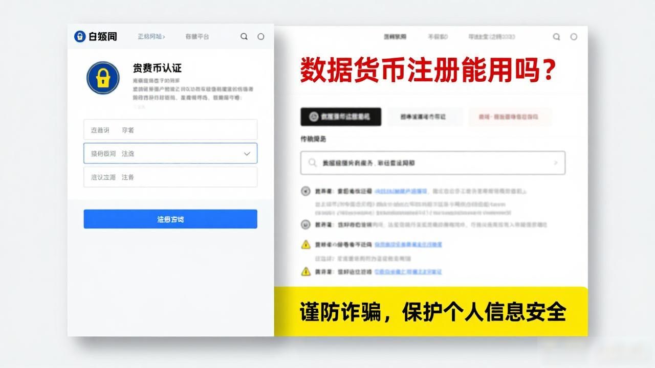 数字货币注册能用吗?一文讲清楚