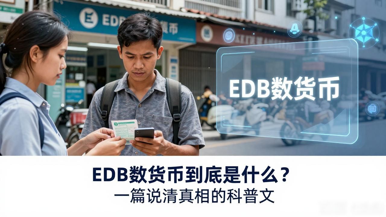 EDB数字货币到底是什么?一篇说清真相的科普文